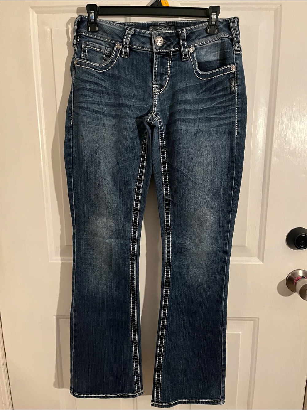 Silver Jeans Women’s Medium Dark Blue Bootcut Jeans